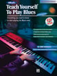 Teach Yourself to Play Blues-Book and CD piano sheet music cover